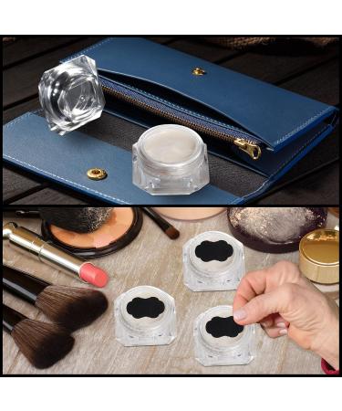 Belle Vous 100pcs 5ml BPA-Free Plastic Cosmetic Containers with Lid - Perfect for Makeup Creams Nail Design & More - Buy Online on GoSupps.com