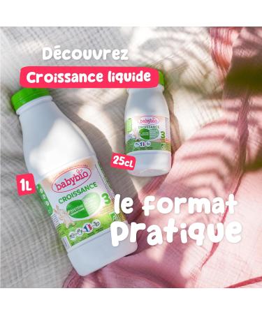 Babybio - Lait Infantile - Primea 3 me ge - 800g - d s 10 Mois - BIO - Fabriqu en France - Sans Huile de Palme - Lot de 3 2.4 kg (Lot de 1) Primea 3 - Buy Online on GoSupps.com