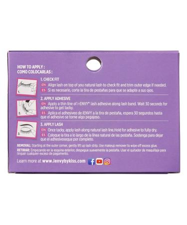Kiss I Envy So Wispy 03 Lashes - Pack of 6 - Buy Online on GoSupps.com