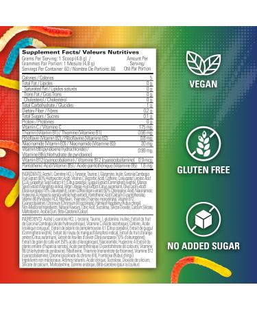 EHPlabs OxyShred Thermogenic Pre Workout Powder & Shredding Supplement - Preworkout for Men & Women Sugar Free Energy Powder with 150mg of Caffeine - Gummy Snake 60 Servings - Buy Online on GoSupps.com