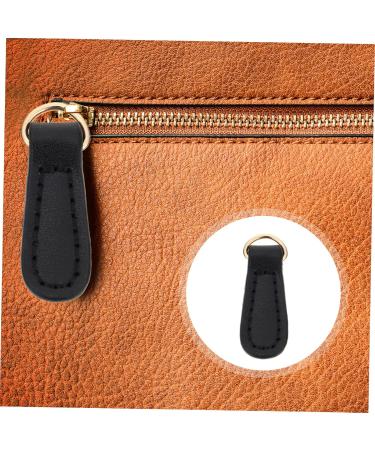 Sewacc 6-St Leather Zipper Head Replacement | Durable Zipper Pulls for Men's Wallets Travel Bags & Heavy Suitcases - Buy Online on GoSupps.com