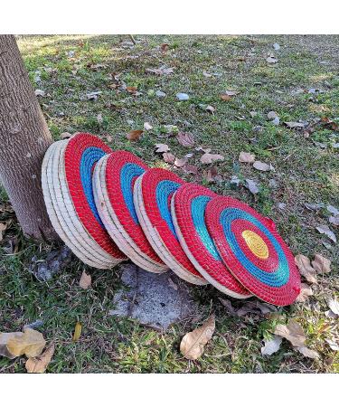 Hand-Made Straw Archery Target 19.6*19.6 with Rope Handle | Outdoor Shooting Practice Tool - Buy Online on GoSupps.com
