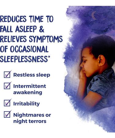 Boiron SleepCalm Kids Liquid Doses and SleepCalm Meltaway Tablets Bundle for Deep Relaxing Restful Nighttime Sleep - Buy Online on GoSupps.com