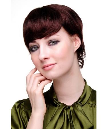 Human hair wig: Short women's wig bob chestnut brown mix (shade 2T33) 8951HH-2T33