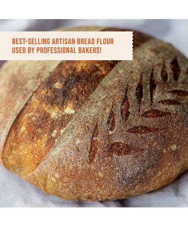 Organic Bread Flour for Baking - 5 lb Pack of 1 | Premium Quality 100% Organic Flour - Buy Online on GoSupps.com