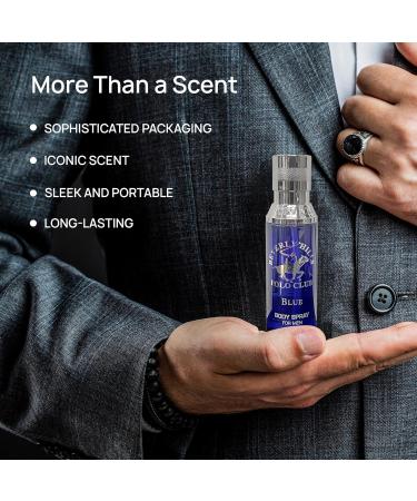 Beverly Hills Polo Club Body Spray for Men - BHPC Blue - Notes of Lavender & Sandalwood - Fresh Oceanic Long Lasting Cologne Scents - Ideal Gift for Him 6oz - Buy Online on GoSupps.com