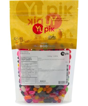 Yupik Jelly Beans 1 kg 6 Count Chewy Multicolored Sweet Flavor Classic Candy Fun & Nostalgic Delicious Snacks Ideal for Gifting Baking Halloween & Holidays Candy Jelly Beans 6 kg - Buy Online on GoSupps.com