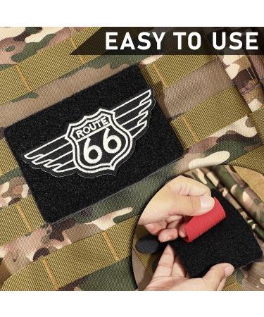 Molle Patch Display Board - 3 Columns Style | Military Army Patches for Backpacks | Tactical Hook and Loop Visor Cover - Buy Online on GoSupps.com