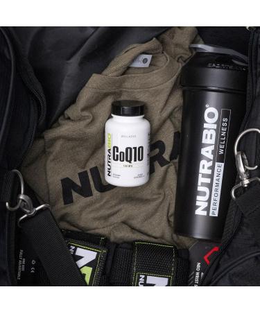 NutraBio CoQ10 Dietary Supplement - 100mg for Healthy Heart & Cellular Energy | 60 Capsules - Buy Online on GoSupps.com
