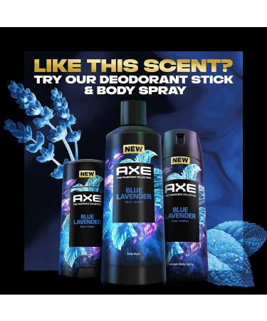 AXE Fine Fragrance Collection Body Wash For Men - Blue Lavender - 4 Count - 18 oz - Buy Online on GoSupps.com