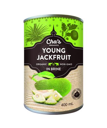 Cha's Organics Young Jackfruit in Brine (By The Case) (Pack of 12)