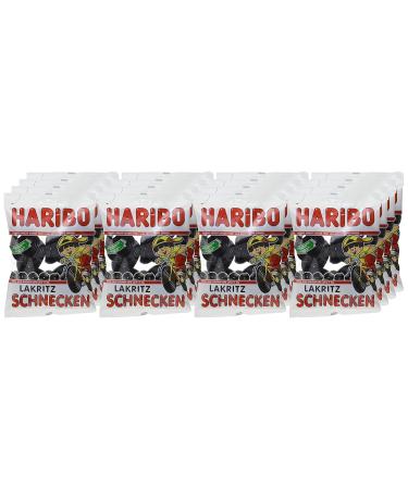 Buy Haribo Licorice Snails - 16 Pack (200g each) | International Shipping Available - Buy Online on GoSupps.com