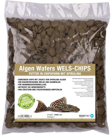 Catfish food for damaged ground fish and ornamental fish in cashmere form - 1 liter - Buy Online on GoSupps.com