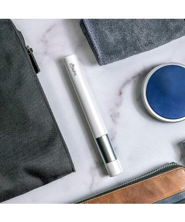 IONIC KISS IONPA DM Compact Electric Toothbrush | Brushing Timer, 2 Modes, Travel Cap | 2 Soft Filament Brush Heads | Made in Japan | DM-011PW Pearl White - Buy Online on GoSupps.com