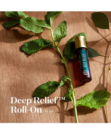 Deep Relief Essential Oil Roll-On by Young Living - Topical Pain Relief for Targeted Comfort - Buy Online on GoSupps.com