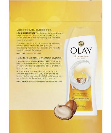 Olay Body Wash for Women with Shea Butter - 16 Fl Oz (Pack of 2) - Buy Online on GoSupps.com