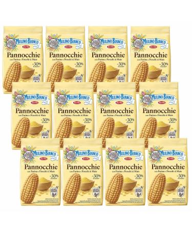 sarcia.eu Mulino Bianco Pannocchie Kruimelkoekjes maiskoekjes 350 g (Corn on the Cob x12)