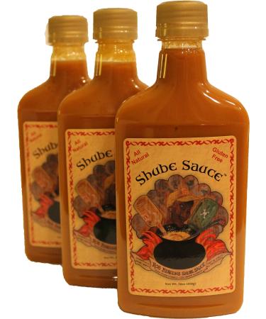 Rob Berglin's Shube Sauce 13 Ounce Bottles 3-pack