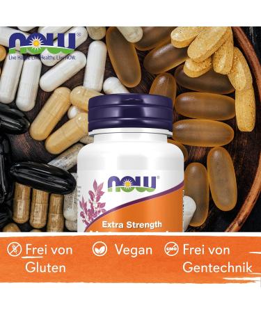 Now Foods Alpha Lipoic Acid 600mg - Vegan Capsules 60 ct Gluten Free Non-GMO Laboratory Tested for Optimal Health - Buy Online on GoSupps.com