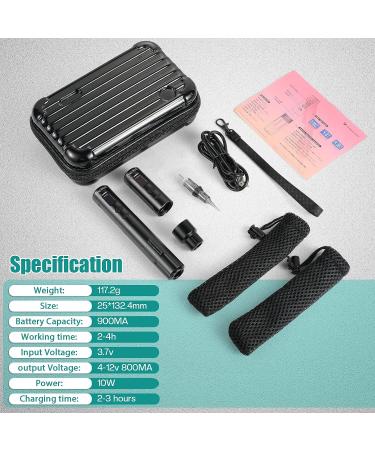 INKCHUM Microblading Supplies - Black Permanent Makeup Machine - Buy Online on GoSupps.com