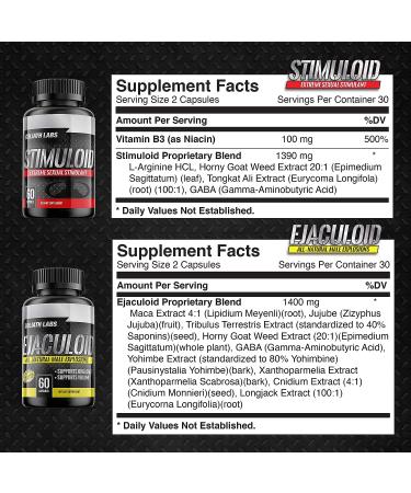 Goliath Labs Male Support Formula - Natural & Safe 120 Capsules - Buy Online on GoSupps.com