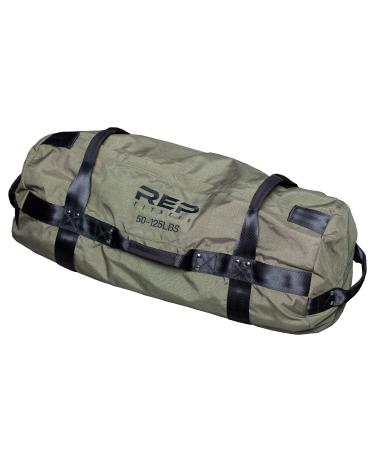 REP FITNESS Sandbags - Heavy Duty Workout Sandbags for Training, Cross-Training Workouts, Fitness, Exercise and Military Conditioning - Multiple Sizes and Colors Large-ArmyGreen