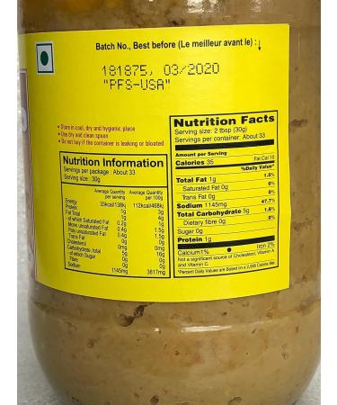 Priya Ginger Garlic Paste | A Perfect Blend of Ginger & Garlic Paste Ideal for Veg. & Non Veg. Culinary Preparations 1 Kg - Buy Online on GoSupps.com