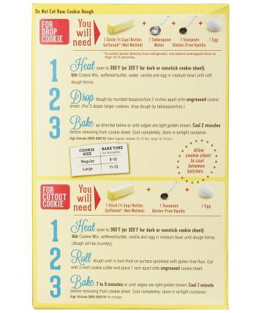 Betty Crocker Gluten Free Sugar Cookie Mix 15 oz - Pack of 6 | Delicious & Easy to Bake - Buy Online on GoSupps.com