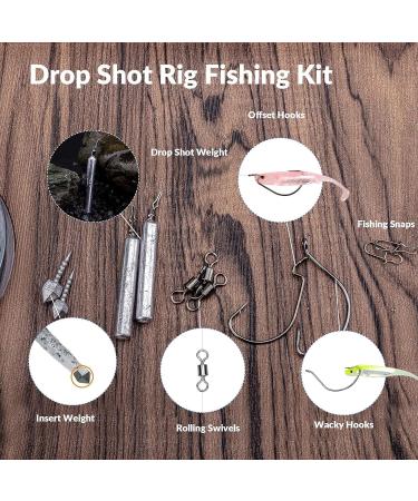 Thkfish 28-Piece Fishing Accessories Set - Drop Shot Weights Rig Kit and More for International Anglers - Buy Online on GoSupps.com