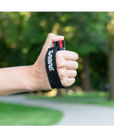SABRE Runner Pepper Gel with Reflective Hand Strap - Maximum Police Strength OC Spray for Secure & Easy Carry - 35 Bursts - Buy Online on GoSupps.com