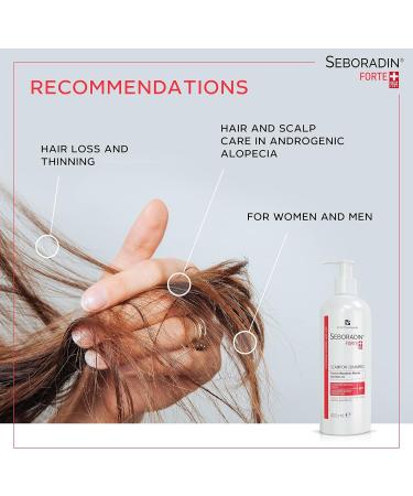 Seboradin Forte Hair Balm for Hair Loss & Thinning - 400 ml | Premium Conditioner with Vitamins & Natural Extracts for Thickening & Growth | Natur Technology Hair & Scalp Treatment - Pack of 1 - Buy Online on GoSupps.com