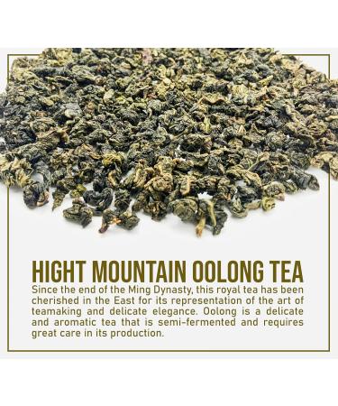 Aaubow| Oolong Green Tea Loose Leaves | Loose Leaf Tea| Natural Ceylon Oolong Green Tea|Naturally Detoxing & Slimming Tea| 200g Resealable Pouch |Brew 100 Cups| Hot| Iced| Cold Brewed or Kombucha Tea - Buy Online on GoSupps.com