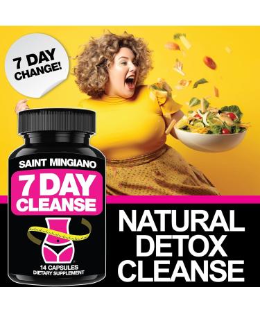 7 Day Cleanse Program | Natural Colon Detox with Extra-Strength Senna Leaf | Relieve Constipation & Bloating - Buy Online on GoSupps.com