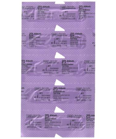 30 Precision Xtra Blood Ketone Test Strips.