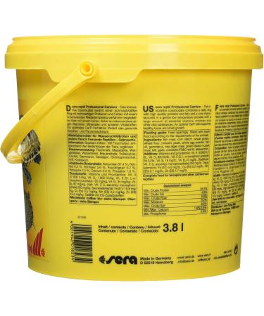 Buy Sera Reptil Professional Carnivore 3.8L & Raffy P Nature for Turtles - International Shipping - Buy Online on GoSupps.com