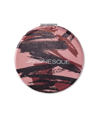 JAPONESQUE Limited Edition Compact  Double Sided Beauty Mirrorc  2x Magnification  Perfect for on-the go Touchups
