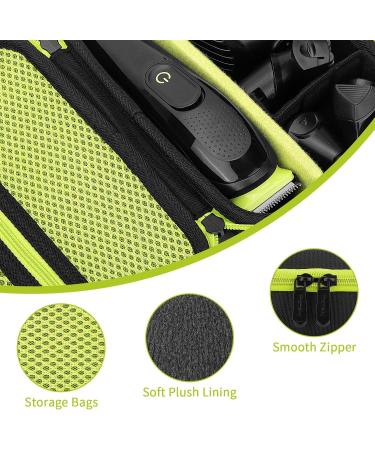 Yinke Case for Braun Series 3/5/7 All in one Trimmer MGK3335 MGK3221 MGK3245 BT3221 BT5260 BT3240 BT5265 BT7240 Beard Trimmer and Hair Clipper Travel Hard Case Carrying Protective Storage Bag (Green) - Buy Online on GoSupps.com