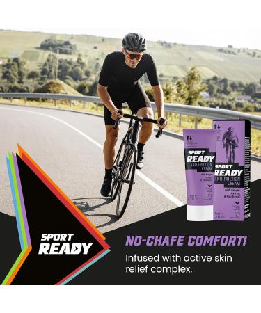 SPORT READY Anti-Friction Cream - Sweat-Resistant Stain-Free Protection Against Chafing (75 ml) - Buy Online Worldwide - Buy Online on GoSupps.com