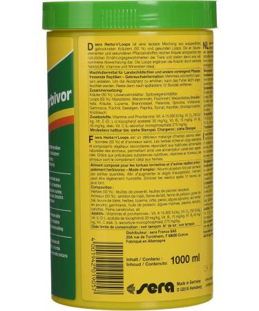 Buy Sera Flowers & Loops Nature 1 000 ml - Premium Flowers & Herbs for Varied Species | International Shipping - Buy Online on GoSupps.com