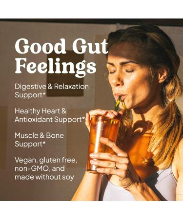 KAL Gut Magnesium Plus Aloe Vera Powder - Lemon Drink Mix - Magnesium Citrate Supplement with Aloe Vera Gel for Digestion & Relaxation Support - No Sugar - 60-Day Guarantee 40 Servings 4.8 OZ - Buy Online on GoSupps.com