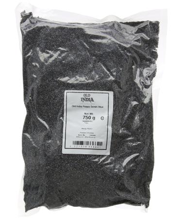 Old India Poppy Seeds Blue 750 g 750 g (Pack of 1)