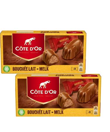 Cote D'Or Chocolat Bouch e au Lait 25 g - lot de 2