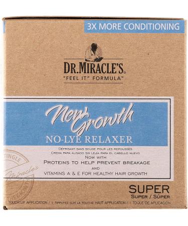 Dr. Miracle New Growth Relaxer Kit - Super | Promote Healthy Hair Growth - Buy Online on GoSupps.com