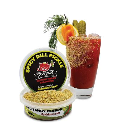 Devil Daves Bloody Mary Rimming Salt - Spicy Dill Pickle | 4.5 oz.