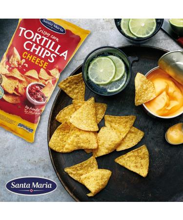  Santa Maria Santa Maria Tortilla Chips Cheese 475G - Buy Online on GoSupps.com