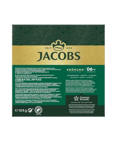 Jacobs Kr nung Crema Coffee Capsules - 200 Nespresso Compatible Pods (10 Pack) | 1040g for Delicious Coffee - Buy Online on GoSupps.com