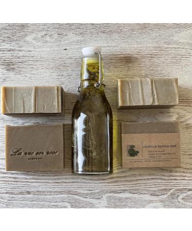 La Vie En Rose Centella Asiatica Soap Bars - Handmade Natural Soap for All Skin Types | 4 Bars (5.0-5.4 oz) | International Shipping Available - Buy Online on GoSupps.com