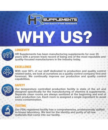 L-Lysine Powder - 1kg Antioxidant & Immune Support - HR Supplements for Optimal Health - Buy Online on GoSupps.com