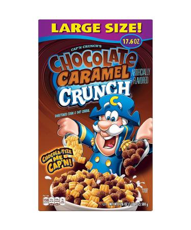 Quaker Chocolate Caramel Crunch 17.6 Oz - Delicious Breakfast Cereal - Buy Online on GoSupps.com
