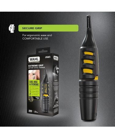 Wahl Extreme Grip Detail Trimmer Painless Eyebrow and Facial Hair Trimmer for Men and Women 2in1 Personal Trimmer Trimmer for Nose Ear Eyebrow Washable Heads Cordless Single - Buy Online on GoSupps.com